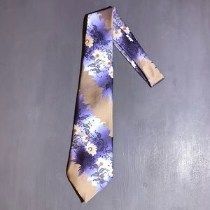 Vintage Wemlon by Wembley 1970s Polyester 4” Wide Tie